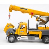 bruder MACK Granite Liebherr crane truck vehículo de juguete, Automóvil de construcción amarillo/Gris, 4 año(s), ABS sintéticos, Negro, Amarillo