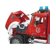 bruder MACK Granite fire engine with water pump vehículo de juguete, Automóvil de construcción rojo/blanco, 4 año(s), ABS sintéticos, Rojo, Blanco