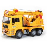 bruder MAN Crane truck (without Light and Sound Module) vehículo de juguete, Automóvil de construcción 4 año(s), ABS sintéticos, Amarillo