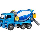bruder MAN TGA Cement mixer vehículo de juguete, Automóvil de construcción azul/blanco, 4 año(s), Azul, Blanco