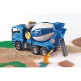bruder MAN TGA Cement mixer vehículo de juguete, Automóvil de construcción azul/blanco, 4 año(s), Azul, Blanco