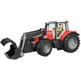 bruder Massey Ferguson 7624 with frontloader vehículo de juguete, Automóvil de construcción 3 año(s), Rojo