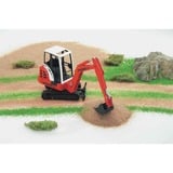 bruder Schaeff HR16 Mini excavator vehículo de juguete, Automóvil de construcción rojo/Negro, 3 año(s), ABS sintéticos, Negro, Rojo, Blanco