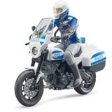 bruder bworld Scrambler Ducati motocicleta de policía, Automóvil de construcción 