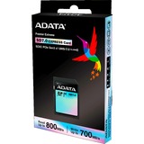 ADATA Premier Extreme 256 GB SDXC UHS-I Clase 10, Tarjeta de memoria negro, 256 GB, SDXC, Clase 10, UHS-I, 800 MB/s, 700 MB/s