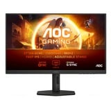 AOC G4 Q27G4XF pantalla para PC 68,6 cm (27") 2560 x 1440 Pixeles Quad HD LED Negro, Gris, Monitor de gaming negro, 68,6 cm (27"), 2560 x 1440 Pixeles, Quad HD, LED, 1 ms, Negro, Gris