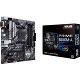 ASUS Prime B550M-A/CSM AMD B550 Zócalo AM4 micro ATX, Placa base negro/Plateado, AMD, Zócalo AM4, 3rd Generation AMD Ryzen™ 3, 3rd Generation AMD Ryzen 5, DDR4-SDRAM, 128 GB, DIMM