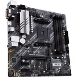 ASUS Prime B550M-A/CSM AMD B550 Zócalo AM4 micro ATX, Placa base negro/Plateado, AMD, Zócalo AM4, 3rd Generation AMD Ryzen™ 3, 3rd Generation AMD Ryzen 5, DDR4-SDRAM, 128 GB, DIMM