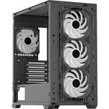 Aerocool D301A Mini Tower Negro, Madera, Cajas de torre negro, Mini Tower, PC, Negro, Madera, micro ATX, Mini-ITX, Acrilonitrilo butadieno estireno (ABS), SPCC, Juego