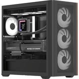 Aerocool D301A Mini Tower Negro, Madera, Cajas de torre negro, Mini Tower, PC, Negro, Madera, micro ATX, Mini-ITX, Acrilonitrilo butadieno estireno (ABS), SPCC, Juego