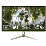 Arozzi AZ-NO-27T2K180, Monitor de gaming verde