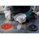 Bosch X-LOCK Expert R781 disco abrasivo de fibra cerámica Prisma, Ø 180mm, K80, Rueda de esmeril 
