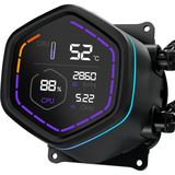 Cooler Master MasterLiquid Core Digital Nex 360 ARGB, Refrigeración por agua negro