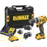 DEWALT Atornillador inalámbrico DCD703L2T, 12Volt, Taladro/destornillador amarillo/Negro