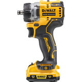 DEWALT Atornillador inalámbrico DCD703L2T, 12Volt, Taladro/destornillador amarillo/Negro