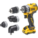 DEWALT DCD703L2T-QW, Taladro/destornillador amarillo/Negro