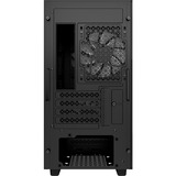 DeepCool MATREXX 40 3 Fans Led Tricolor Cristal Templado Lateral, Cajas de torre negro, Micro Torre, PC, Negro, micro ATX, Mini-ITX, Acrilonitrilo butadieno estireno (ABS), SPCC, Vidrio templado, Juego