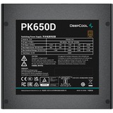 DeepCool PK650D 650W, Fuente de alimentación de PC negro