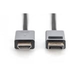 Digitus Cable adaptador DisplayPort > HDMI, UHD 4K negro