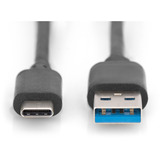 Digitus Cable de conexión USB 3.2 Gen 1 USB-A > USB-C negro