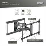 Digitus DA-90454, Soporte de pared negro (mate)