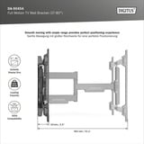 Digitus DA-90454, Soporte de pared negro (mate)