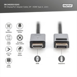 Digitus DB-340202-018-S, Cable negro