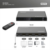 Digitus DS-55333, Conmutador HDMI 