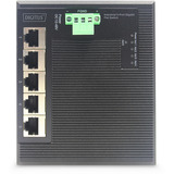 Digitus Red Ethernet Gigabit de 5 puertos, Interruptor/Conmutador negro