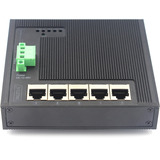 Digitus Red Ethernet Gigabit de 5 puertos, Interruptor/Conmutador negro