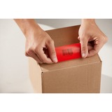 Dymo 2133399 etiqueta autoadhesiva Rectángulo redondeado Desmontable Rojo 220 pieza(s), Cinta de escritura Rojo, Rectángulo redondeado, Desmontable, Universal, Papel, 1 kg