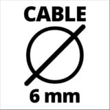 EINHELL Polipasto de palanca manual TC-LW 2000, Torno rojo