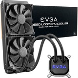EVGA 400-HY-CL28-V1 sistema de refrigeración para ordenador Procesador Sistema de refrigeración líquida todo en uno 24 cm Negro, Refrigeración por agua negro, Sistema de refrigeración líquida todo en uno, 24 cm, 113,5 cfm, Negro