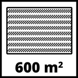 Einhell GC-EM 1536 Cortacésped manual Corriente alterna Negro, Rojo rojo/Negro, Cortacésped manual, 36 cm, 2,5 cm, 6,5 cm, 600 m², 25 - 65 mm
