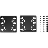Fractal Design FD-A-BRKT-003 parte carcasa de ordenador Universal Accesorio para instalación de discos duros, Bastidor de instalación negro, Universal, Accesorio para instalación de discos duros, Acero, Negro, 2.5,3.5", 120 mm
