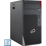 Fujitsu CELSIUS W5010 DDR4-SDRAM W-1270 Escritorio Intel® Xeon® 32 GB 512 GB SSD Windows 10 Pro Puesto de trabajo Negro, Rojo, PC completo negro, 3,4 GHz, Intel® Xeon®, 32 GB, 512 GB, DVD Super Multi, Windows 10 Pro