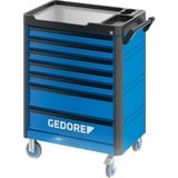 GEDORE workster highline WHL-L7-TS-147, Carros de herramienta azul/Negro