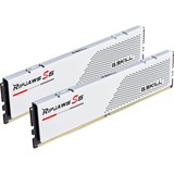 G.Skill Ripjaws S5 módulo de memoria 32 GB 2 x 16 GB DDR5 5200 MHz, Memoria RAM blanco, 32 GB, 2 x 16 GB, DDR5, 5200 MHz, Blanco