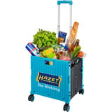 Hazet CARRITO DE COMPRAS con logo HAZET, Carretilla celeste/Negro