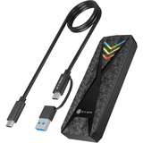 ICY BOX 61189, Caja de unidades negro