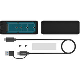 ICY BOX 61189, Caja de unidades negro