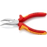 KNIPEX 25 26 160 Side-cutting pliers alicate, Pinza Side-cutting pliers, Acero cromo vanadio, De plástico, Rojo/naranja, 16 cm, 144 g