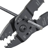 KNIPEX Alicates de engaste, Crimpadora rojo/Azul