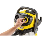 Kärcher 1.628-350.0, Aspiradora en húmedo y en seco amarillo/Acero fino