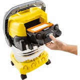 Kärcher 1.628-350.0, Aspiradora en húmedo y en seco amarillo/Acero fino