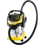 Kärcher 1.628-350.0, Aspiradora en húmedo y en seco amarillo/Acero fino