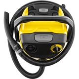 Kärcher 1.628-350.0, Aspiradora en húmedo y en seco amarillo/Acero fino