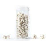 Keychron Gateron G Pro 3.0 Juego de interruptores blancos, Interruptor de botón blanco/Transparente