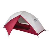 MSR Zoic 1 Gray, Tienda de campaña gris claro/Rojo