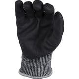Makita Guantes de trabajo, talla M (8), resistencia al corte F/7 negro/Gris